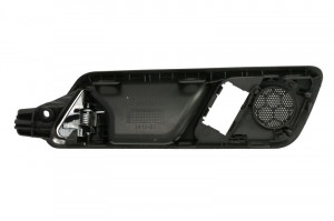 Maner usa spate dreapta potrivit VW PASSAT B6 2005-2010 - (interior, negru/crom) - Img 2