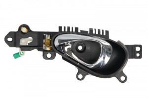 Maner usa Spate Stanga interior, crom/negru potrivit CHRYSLER PT CRUISER 1.6-2.4 2000-2010 - Img 1