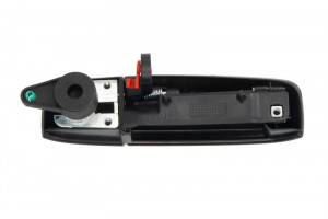 Maner usa Stanga Fata potrivit FIAT PANDA 169, PANDA 312 dupa 2003 - (exterior, cu gaura pentru incuietoare; negru) - Img 2