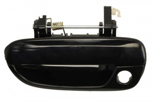 Maner usa Stanga Fata potrivit HYUNDAI ACCENT II 1999-2005 - (exterior; negru/grund)