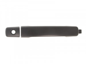 Maner usa Stanga Fata potrivit NISSAN NAVARA D40, PATHFINDER III R51, QASHQAI I J10 2005-2014 - (exterior, cu gaura pentru incuietoare; negru)