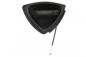 Maner usa Stanga Fata potrivit SMART FORTWO 450 1998-2007 - (exterior, cu cablu/cabluri; negru)