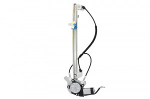Mecanism actionare geam Spate Dreapta electric, cu motor, numar usi: 4 potrivit RENAULT LAGUNA II 03.01-12.07 - Img 1