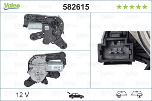 Motoras stergator Spate potrivit PEUGEOT 208 I, 208/HATCHBACK 03.12-12.19 - Img 1
