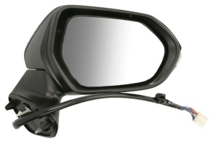 Oglinda dreapta (electric, convex, cu încălzire, asistent pentru schimbarea benzii, acoperit sub acoperire, pliabil electric, cu indicator) potrivit TOYOTA YARIS CROSS 08.20- - Img 1