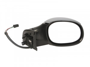 Oglinda dreapta potrivit CITROEN C3 2002-2010 - electrica incalzita, grunduita, cu senzor temperatura