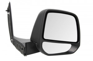 Oglinda dreapta potrivit FORD TRANSIT / TOURNEO CONNECT dupa 2013 - manuala crom