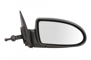 Oglinda dreapta potrivit HYUNDAI ACCENT III 2005-2010 - mecanica , crom