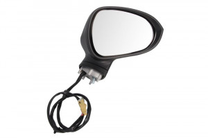Oglinda dreapta potrivit SEAT EXEO 2008-2011 - electrica incalzita, crom, grunduita, pliabila electric