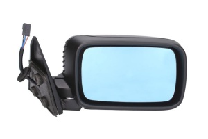 Oglinda exterioara dreapta potrivita BMW 3 E36 1990-2000 - negru, convexa
