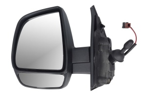 Oglinda exterioara stanga potrivita Fiat DOBLO II; Opel COMBO D 2014-2022 - convexa