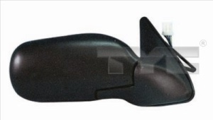 Oglinda exterioara stanga potrivita Nissan PRIMERA pana in 1996 - electric, convexa, cu incalzire, negru