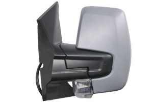 Oglinda laterala stanga (electric, convex, cu incalzire, asistent benzi, grund, cu semnalizare) potrivit FORD TRANSIT / TOURNEO CUSTOM 07.17-12.23 - Img 2