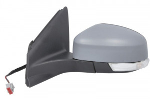 Oglinda laterala Stanga potrivit FORD FOCUS II, FOCUS III, MONDEO IV, MONDEO V pana in 2014 - (electric, asferice, incalzita, crom, captuseala, pliabil electric) - Img 2