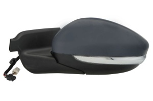 Oglinda stanga electric, convex, cu incalzire, asistent la schimbarea benzii, grund, rabatabil electric, cu semnalizator potrivit CITROEN C4 CACTUS 10.17- - Img 2