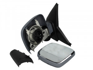 Oglinda stanga manual, asferic, grunduita VW TRANSPORTER intre 2003-2009 - Img 1