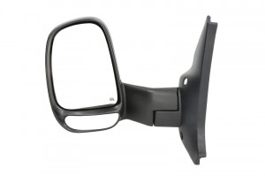 Oglinda stanga potrivit FORD TRANSIT 1994-2000 - manuala incalzita, crom, lung - Img 2