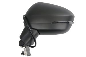 Oglinda stanga potrivit NISSAN QASHQAI III J12 dupa 2021 - (electric, convex, cu incalzire, asistent pentru schimbarea benzii, grunduit, cu semnalizator) - Img 2
