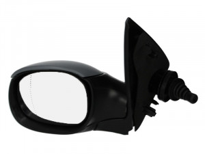 Oglinda stanga potrivit PEUGEOT 206 1998-2009 - mecanic asferic, grunduita