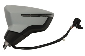 Oglinda stanga potrivit SEAT ARONA KJ, IBIZA V 6F dupa 2017 - (electric, convex, cu incalzire, subacoperit, pliabil electric, cu semnalizator) - Img 2