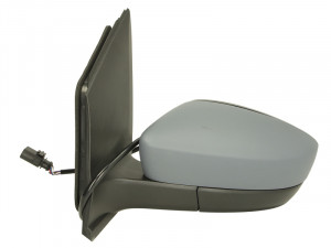 Oglinda stanga potrivit SEAT MII; SKODA CITIGO; VW UP 2011-2016 - electrica, asferic, incalzita, grunduita - Img 2