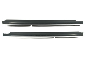 Ornament bandou lateral Stanga/Dreapta potrivit MERCEDES CLA C118 2019-2022 - (grunduita; AMG STYLING, cu lamele)