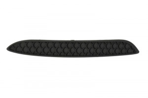 Ornament bandou Ornament bandou bara spate stanga pachet AMG, negru potrivit MERCEDES CLA C118 dupa 2019