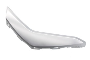 Ornament grila fata Stanga Fata potrivit AUDI Q4 dupa 2021 - (plastic; gri)