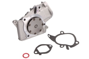 Pompa apa cu garnitura potrivit KIA PRIDE, SEPHIA; MAZDA 121 I, 121 II, 323 C IV, 323 C V, 323 F IV, 323 F VI, 323 III, 323 P V, 323 S IV, 323 S V, 323 S VI, DEMIO, MX-3 1.1-1.8 08.85-10.05 - Img 1