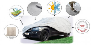 Prelata Auto Nylon Marimea Xl 485X150X137Cm Carpassion - Img 2