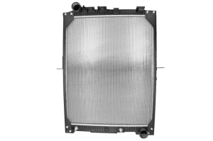 Radiator motor (cu rama, cu un racitor de ulei) potrivit MERCEDES LK/LN2, MK, SK OM356.986-OM446.946 01.84-12.98 - Img 2