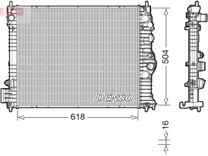 Radiator motor potrivit OPEL AMPERA 1.4H - Img 3