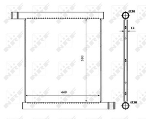 Radiator motor potrivit SMART FORTWO 0.8D/1.0/Electric - Img 3