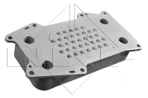 Radiator ulei (120x37x250mm, numar de nervuri: 10) potrivit DEUTZ FAHR AGROFARM, AGROTRON, AGROTRON K; VOLVO EC BF4M1012EC-C8.3C - Img 3