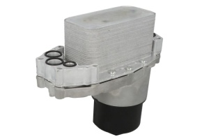 Radiator ulei (cu carcasa filtru ulei; cu garnitura) potrivit CITROEN C5 III, C6; JAGUAR F-PACE, XF I, XF II, XF SPORTBRAKE, XJ; LAND ROVER DISCOVERY IV, DISCOVERY V, RANGE ROVER IV 3.0D/3.0DH 03.09- - Img 2