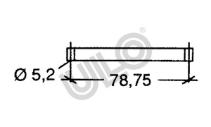 Reflector Dreapta/Stanga potrivit MERCEDES T1 (601), T1 (601, 611), T1 (602), T1 (B601), T1 (B602), T1/TN 1977-1996 - Img 3
