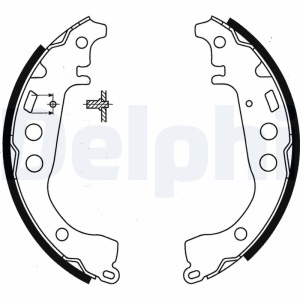 Sabot frana potrivit SUBARU JUSTY IV; TOYOTA ALLION I, BB I, CELICA, COROLLA, IQ, IST, OPA, PORTE I, PREMIO, PRIUS, RAUM, WILL CYPHA I, YARIS, YARIS VERSO 1.0-1.8 04.99- - Img 2