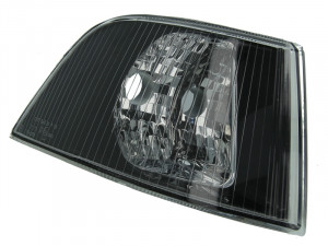Semnalizator fata dreapta potrivit VOLVO S40, V40 2000-2004 - (negru/transparent)