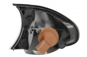 Semnalizator fata Dreapta (transparent, PY21W, rama neagra) potrivit BMW 3 (E46) 1.6-3.2 1997-2007 2001-2005 - Img 2