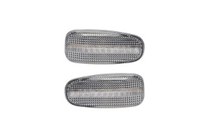 Semnalizator lampa lateral stanga/dreapta transparent, LED potrivit MERCEDES 124 A124, 124 C124, 124 T-MODEL S124, 124 W124, 190 W201, C T-MODEL S202, C W202, E A124, E C124 1.8-6.0 1982-2006