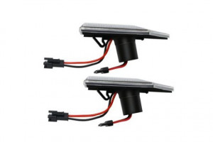 Semnalizator lateral stanga/dreapta transparent, LED potrivit OPEL SIGNUM, VECTRA C, VECTRA C GTS 1.6-3.2 2002-2009 - Img 2