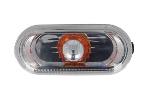 Semnalizator oglinda laterala Dreapta/Stanga (alb, cu o insertie portocalie) potrivit FORD GALAXY I; SEAT ALHAMBRA, AROSA, CORDOBA, IBIZA III, LEON, MII, TOLEDO II 1.0-Electric 03.95- - Img 1