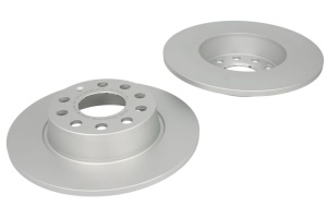 Set discuri frana (2 buc.) Spate Dreapta/Stanga potrivit AUDI A1, A3, A8 D4, Q2, TT; CUPRA FORMENTOR, LEON, LEON SPORTSTOURER; OPEL MONZA A; SEAT ALTEA, ALTEA XL 1.0-Electric 02.78- - Img 1