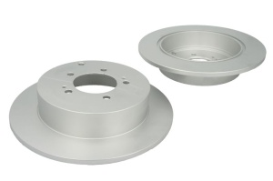 Set discuri frana (2 buc.) Spate Dreapta/Stanga potrivit CITROEN C-CROSSER, C-CROSSER ENTERPRISE; DODGE CALIBER; MITSUBISHI LANCER VIII, OUTLANDER II; PEUGEOT 4007 1.8-3.0 06.06- - Img 1