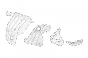 Set reparatie far stanga potrivit FIAT TIPO 1.0-1.6D dupa 2016