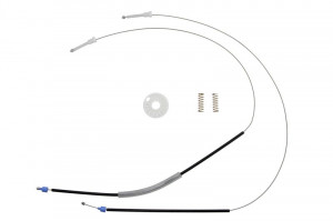 Set reparatie macara geam spate stanga/dreapta potrivit FORD FOCUS II 2006-2010 - (cabluri)
