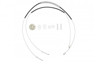 Set reparatie macara geam spate stanga potrivit PEUGEOT 307 2003-2009 - (cabluri)