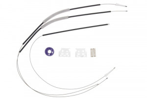 Set reparatie macara geam Stanga Fata potrivit CITROEN C5 II, C5 III 2004-2017 - (set; electric)