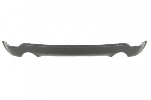 Spoiler bara spate inferior LArosuO/LIMITED/OVERLAND, negru, cu un decupaj teava evacuare: doi potrivit JEEP GRAND CHEROKEE IV WK2 2010-2020