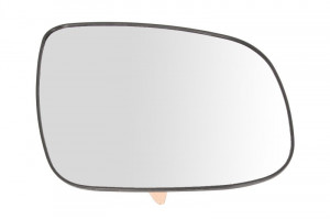 Sticla oglinda dreapta potrivit KIA CEE'D 2009-2012 - crom